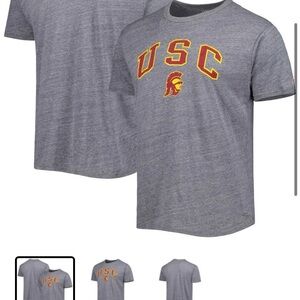 Champion Heather Gray USC Short Sleeve Tee